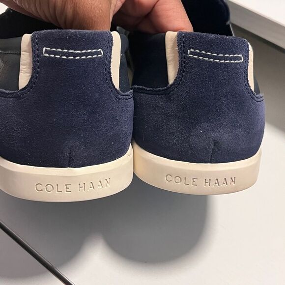 Cole Haan Men's Grand Os. Blue Casual Slip On Shoes 11.5 - Picture 7 of 11